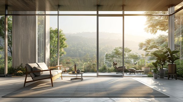 Prix et avantages d'une baie vitrée en aluminium de 4m