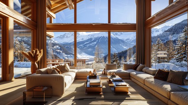 Location de chalet aux Contamines-Montjoie : luxe et confort assuré