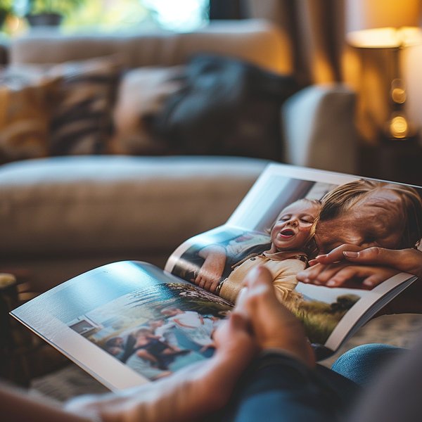 Créer des souvenirs avec des livres photo carré